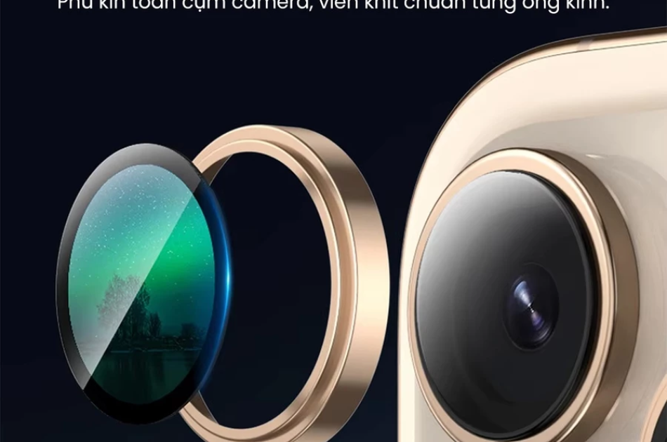Cường Lực Camera Iphone 18 Pro Max - Nhiều Màu (Note màu vào ghi chú)