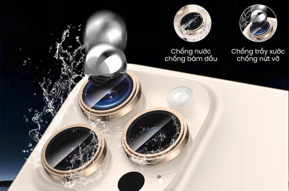 Cường Lực Camera Iphone 18 Pro Max - Nhiều Màu (Note màu vào ghi chú)