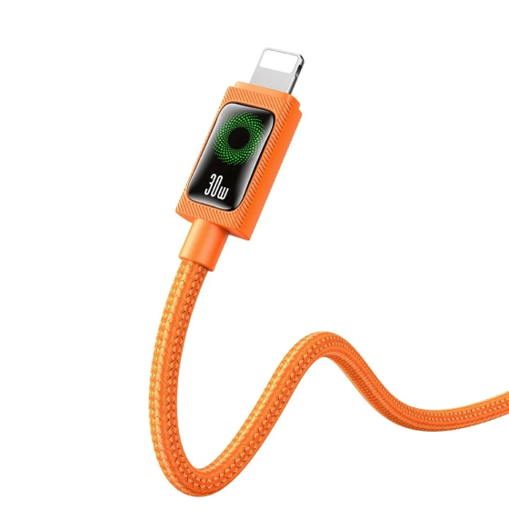 Cáp sạc nhanh usam SJ774 30W TYPE C TO LIGHTNING